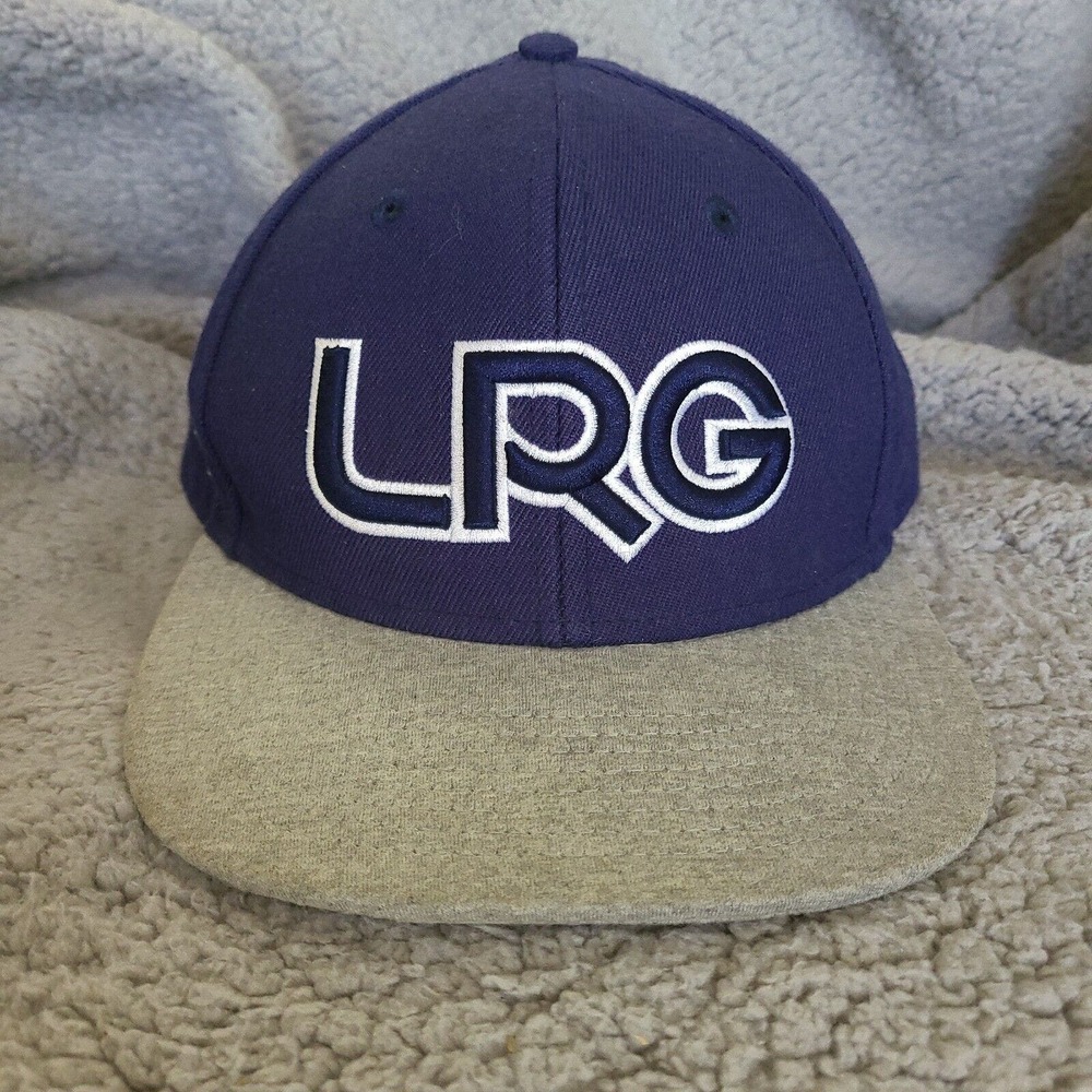 LRG Lifted Research Group‎ Cap Hat Snapback True Heads Blue